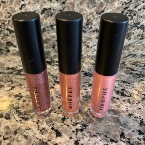 MORPHE Molten Magic Lot of 3 Pink Glosses NWOT